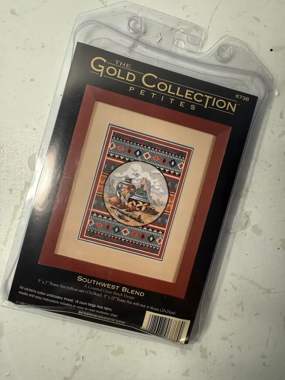 Dimensions Gold Collection Petites Southwest Blend 6738 Counted Cross Stitch Kit